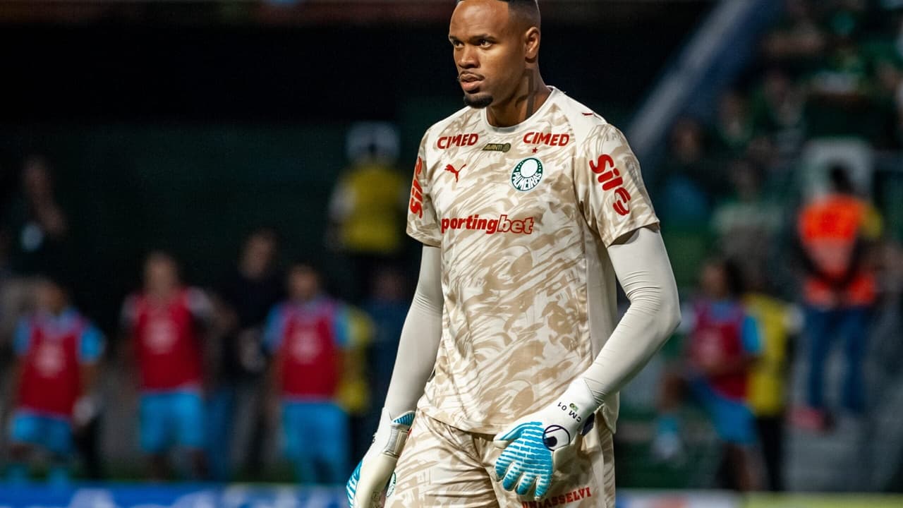 Carlos Miguel defende recorde no Palmeiras e tem números positivos em 'baliza zero'