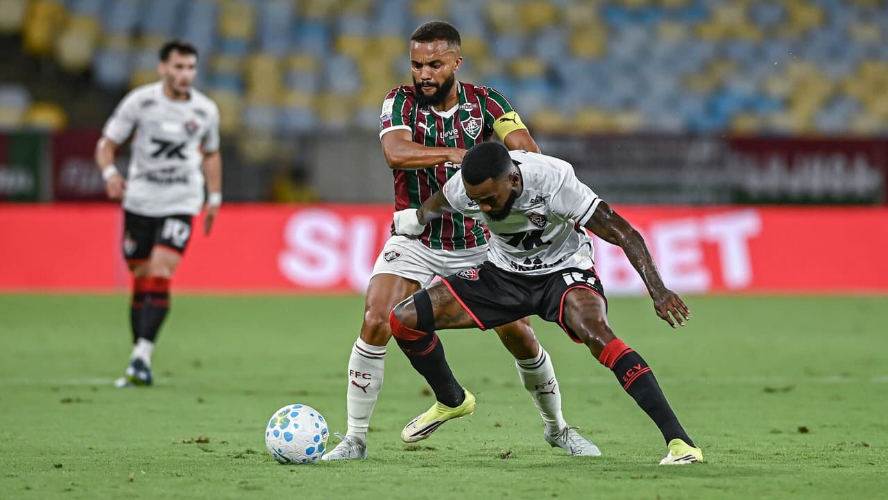 Fluminense arranca empate eletrizante nos acréscimos contra o Vitória no Brasileirão — Futebol
