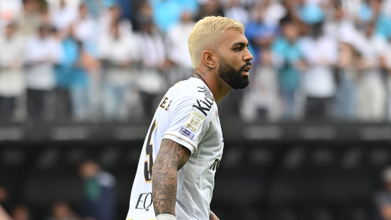 Gabigol cobra consistência do Santos após empate frustrante na Sul-Americana — Futebol