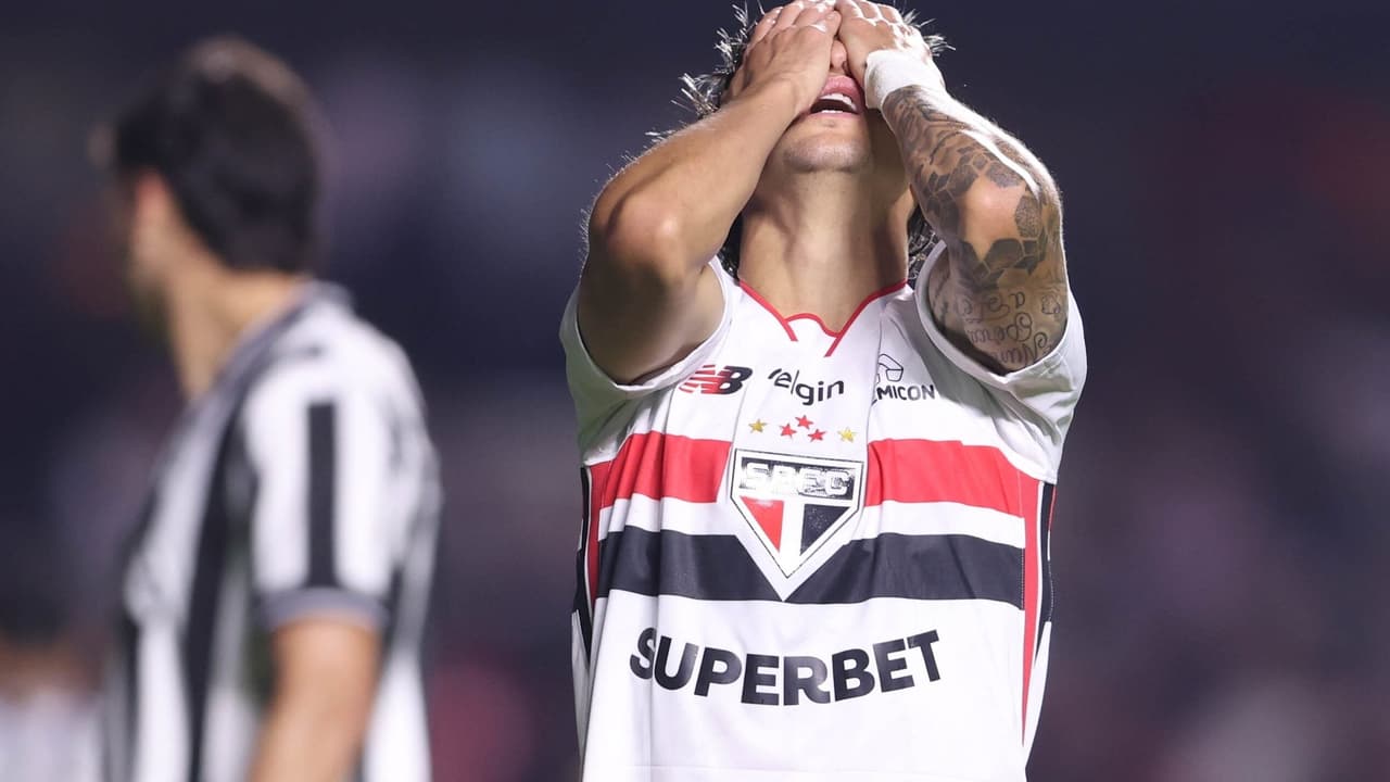 Empates seguidos do São Paulo sob Dorival Júnior colocam em risco vaga no G4 — Futebol
