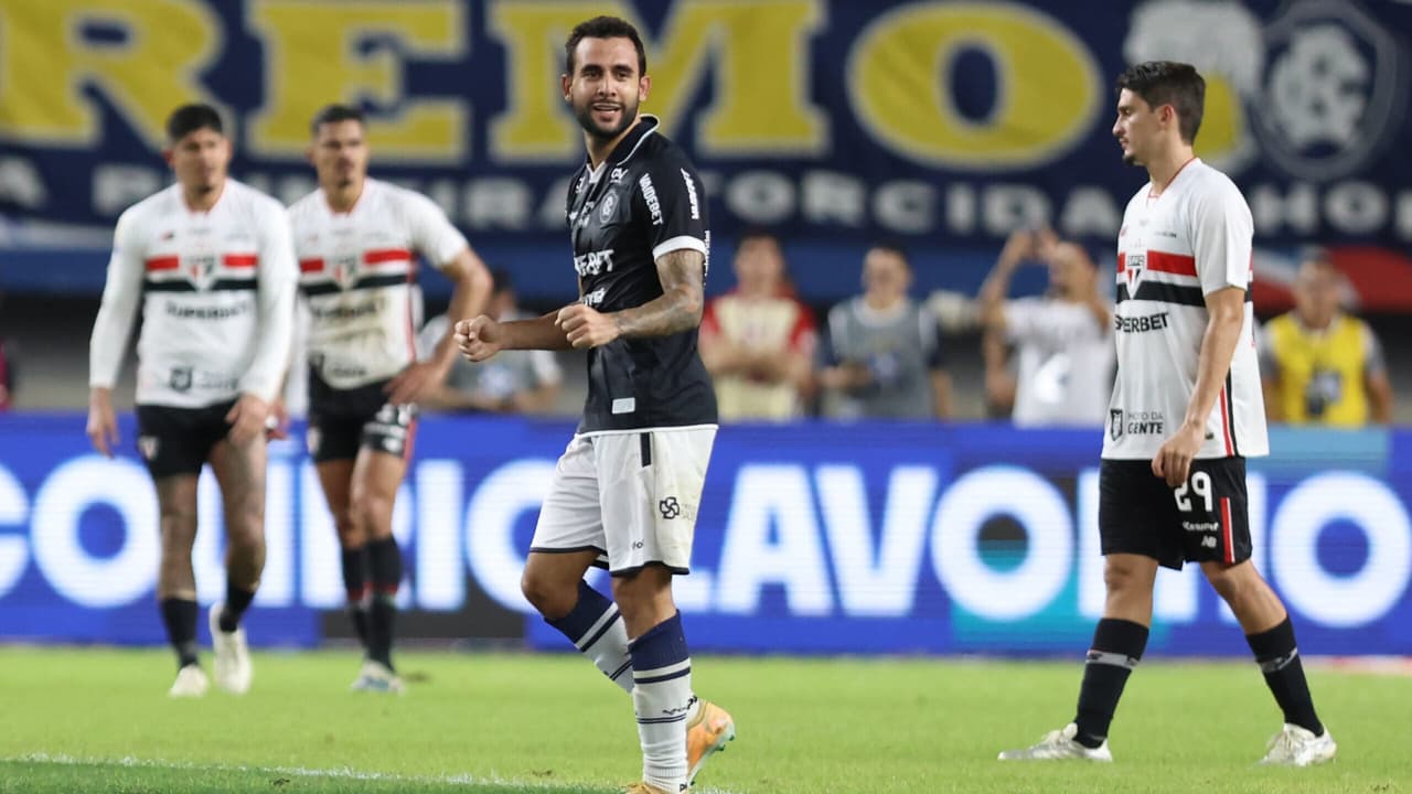 São Paulo desaba no segundo tempo, perde para o Remo e aprofunda crise no Brasileirão — Futebol
