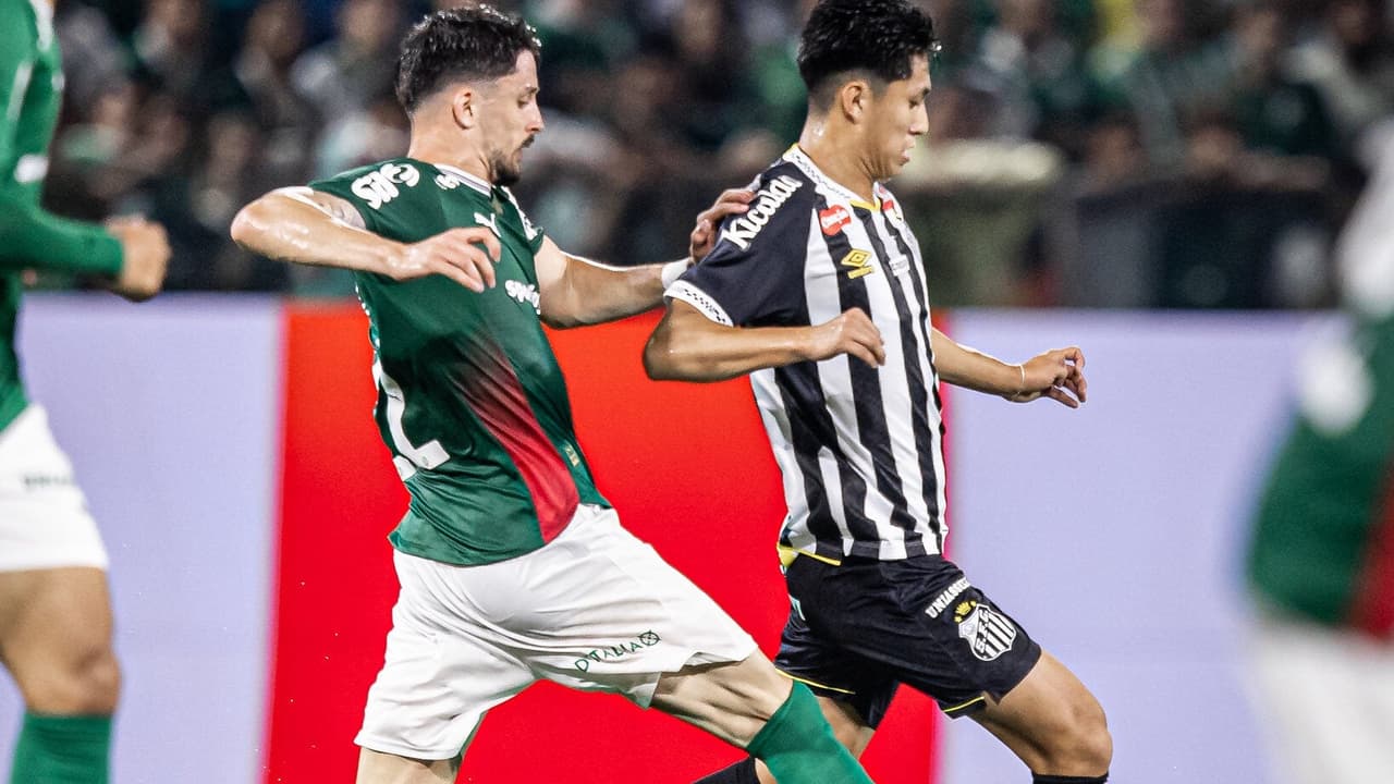 Palmeiras x Santos: confronto posição por posição no clássico do Brasileirão — Futebol