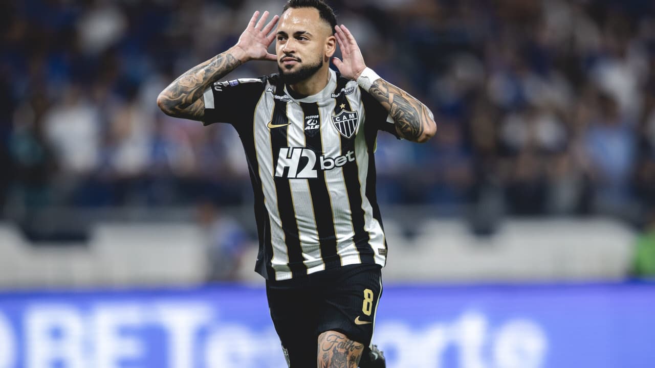 Galo domina Raposa e vence clássico por 3 a 1 no Mineirão pelo Brasileirão — Futebol