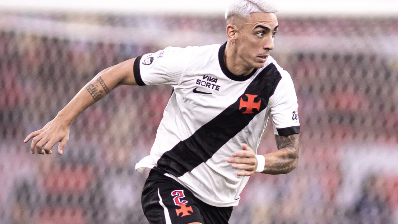 Vasco perde Puma Rodríguez e fica em apuros na lateral para decisão contra Barracas — Futebol