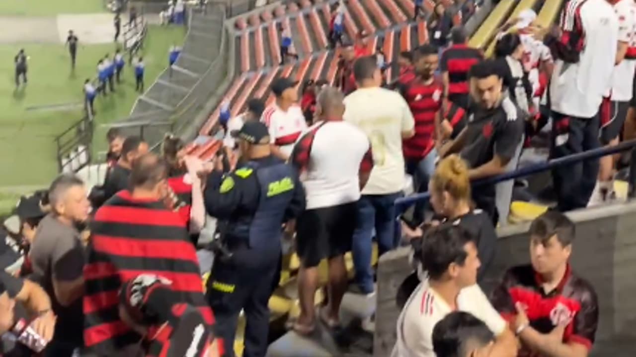 Torcedor do Flamengo Compartilha Experiência da Confusão em Medellín: Só Ouvíamos os Barulhos