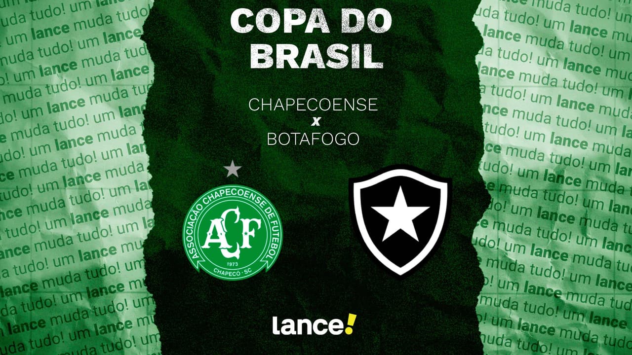 Chapecoense x Botafogo: onde assistir ao confronto pela Copa do Brasil