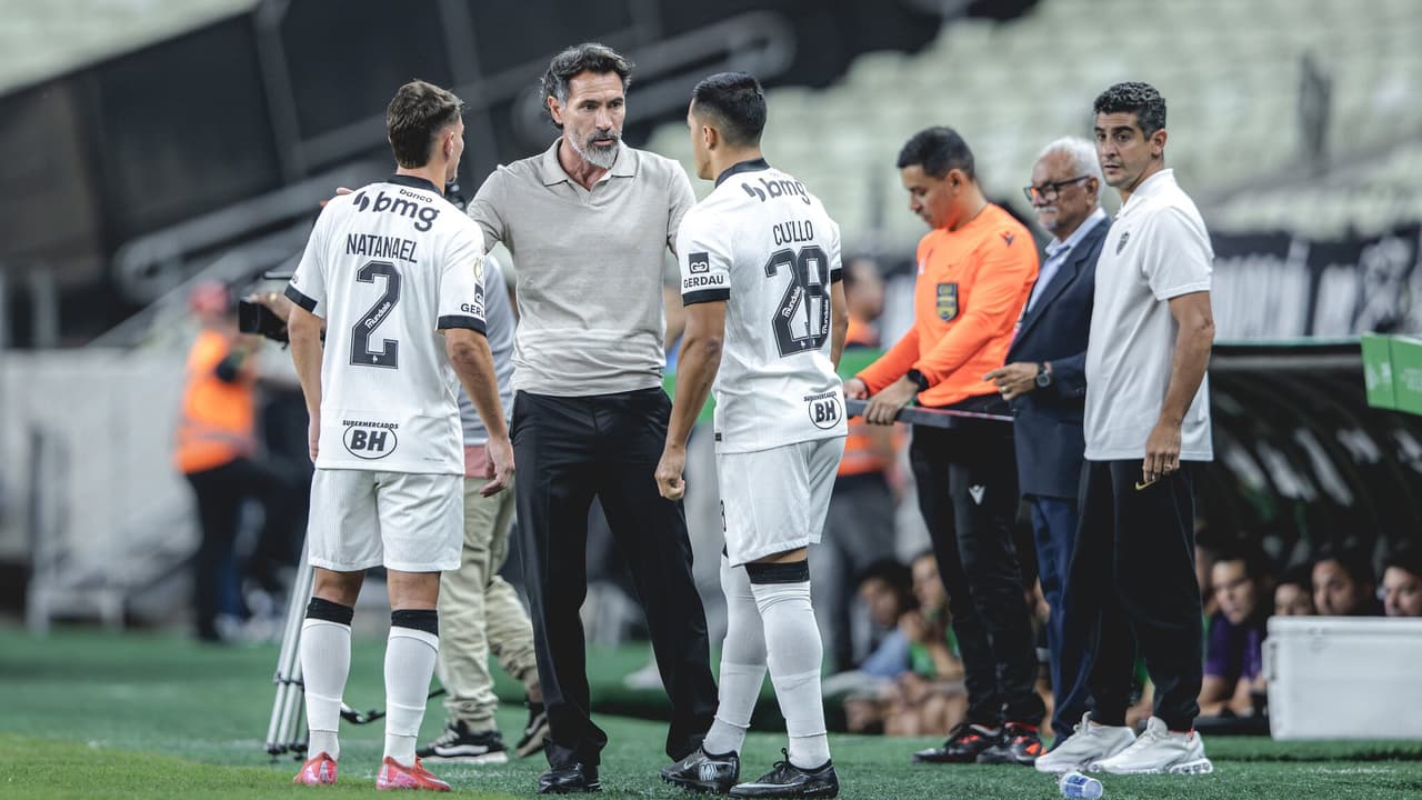 Domínguez admite fraco desempenho do Galo, mas exalta resiliência na classificação heroica — Futebol