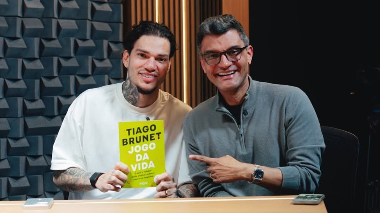 Tiago Brunet lança Jogo da Vida e conecta futebol a lições de superação — Futebol