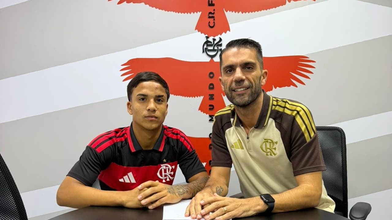 Flamengo anuncia contratação de joia de 16 anos monitorada pelo City — Futebol