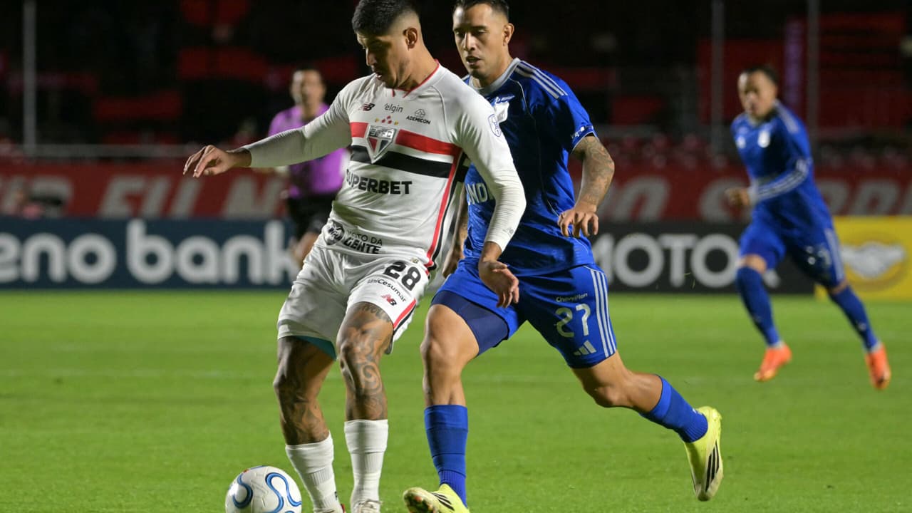 Dorival estreia com empate e São Paulo segue na frente na Sul-Americana — Futebol