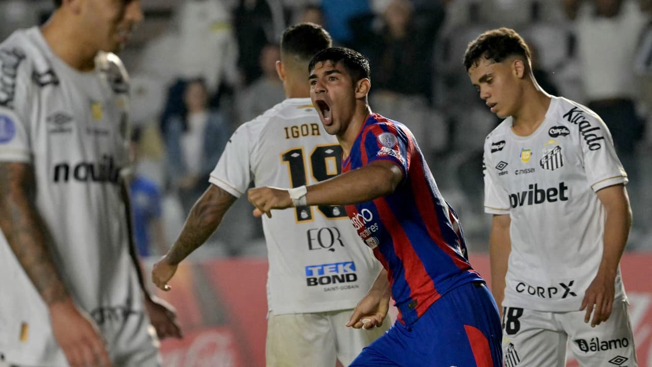 Santos desperdiça dois gols de vantagem e empata com o San Lorenzo na Sul-Americana — Futebol
