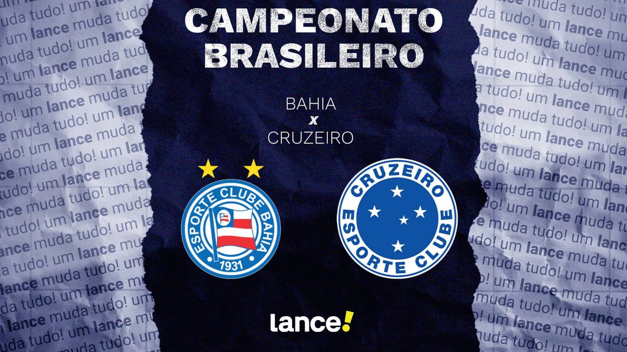 Bahia e Cruzeiro se enfrentam em reencontro de equipes pressionadas por resultados na Fonte Nova