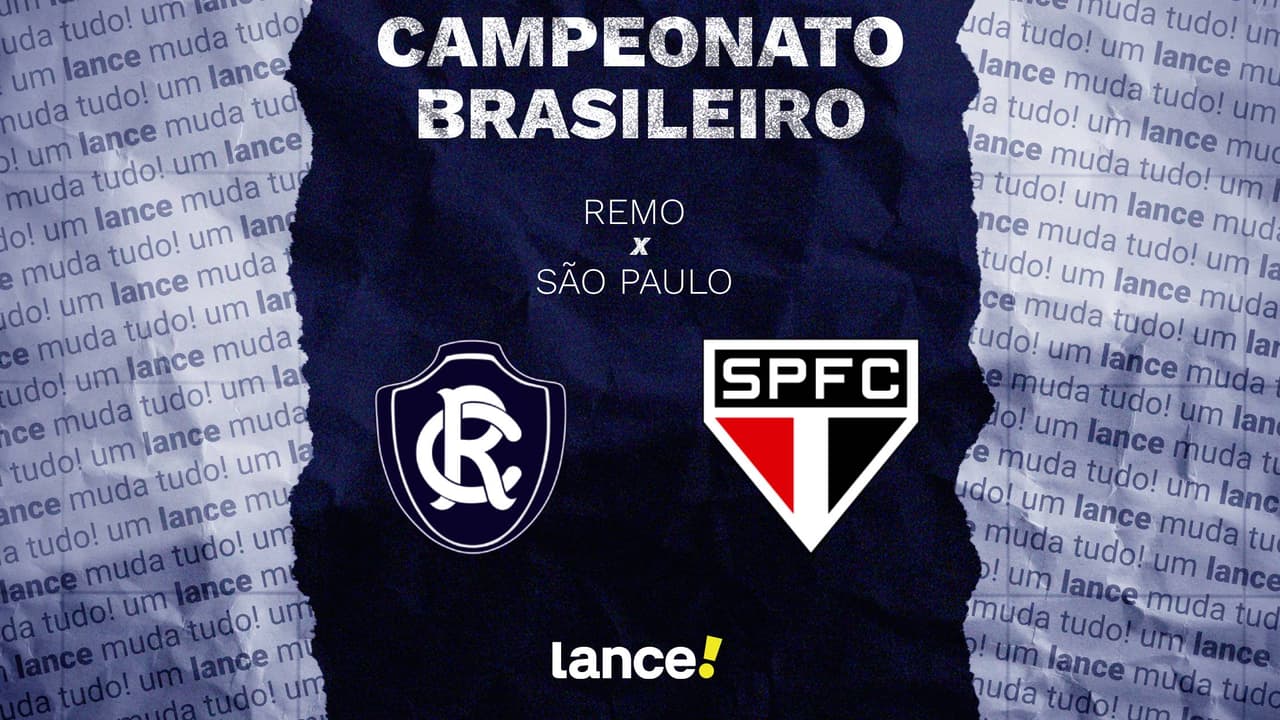 Remo x São Paulo: onde assistir e prováveis escalações do jogo pelo Brasileirão
