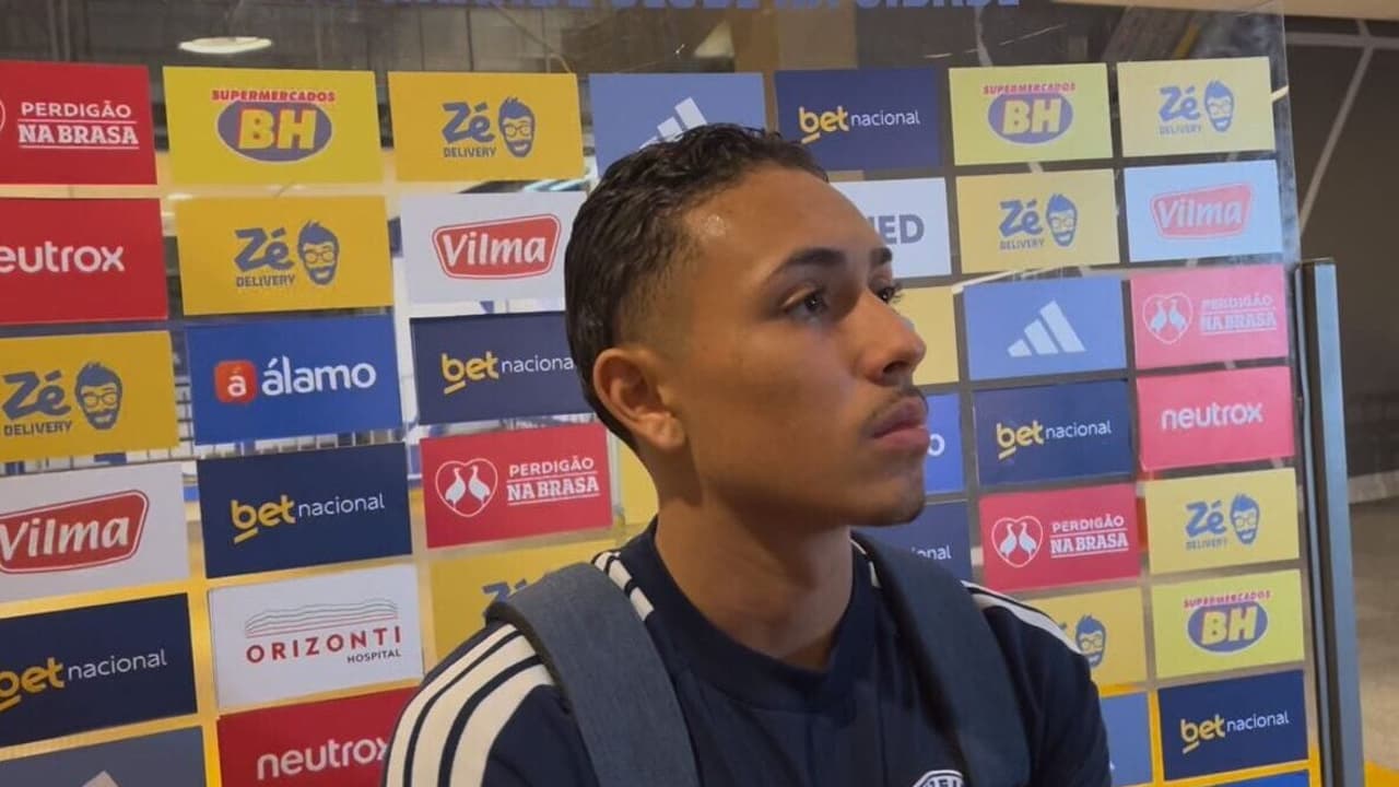Kauã Moraes aponta 'desligue' do Cruzeiro e mira vaga direta na Libertadores — Futebol
