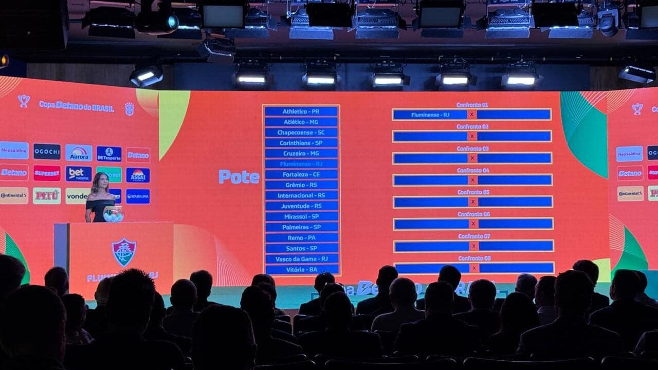 CBF realiza sorteio das oitavas da Copa do Brasil 2026 e define ordem dos mandos — Futebol