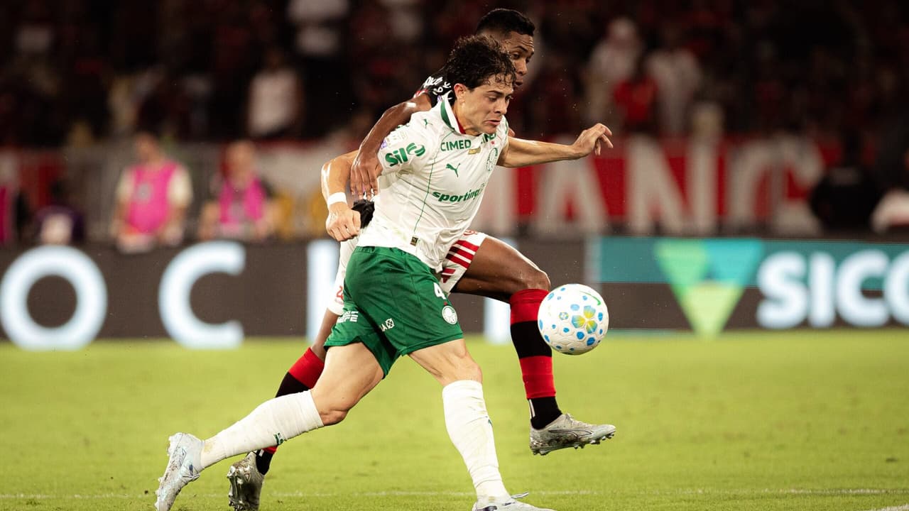 Vitória do Palmeiras no Maracanã amplia vantagem na briga pelo Brasileirão — Futebol