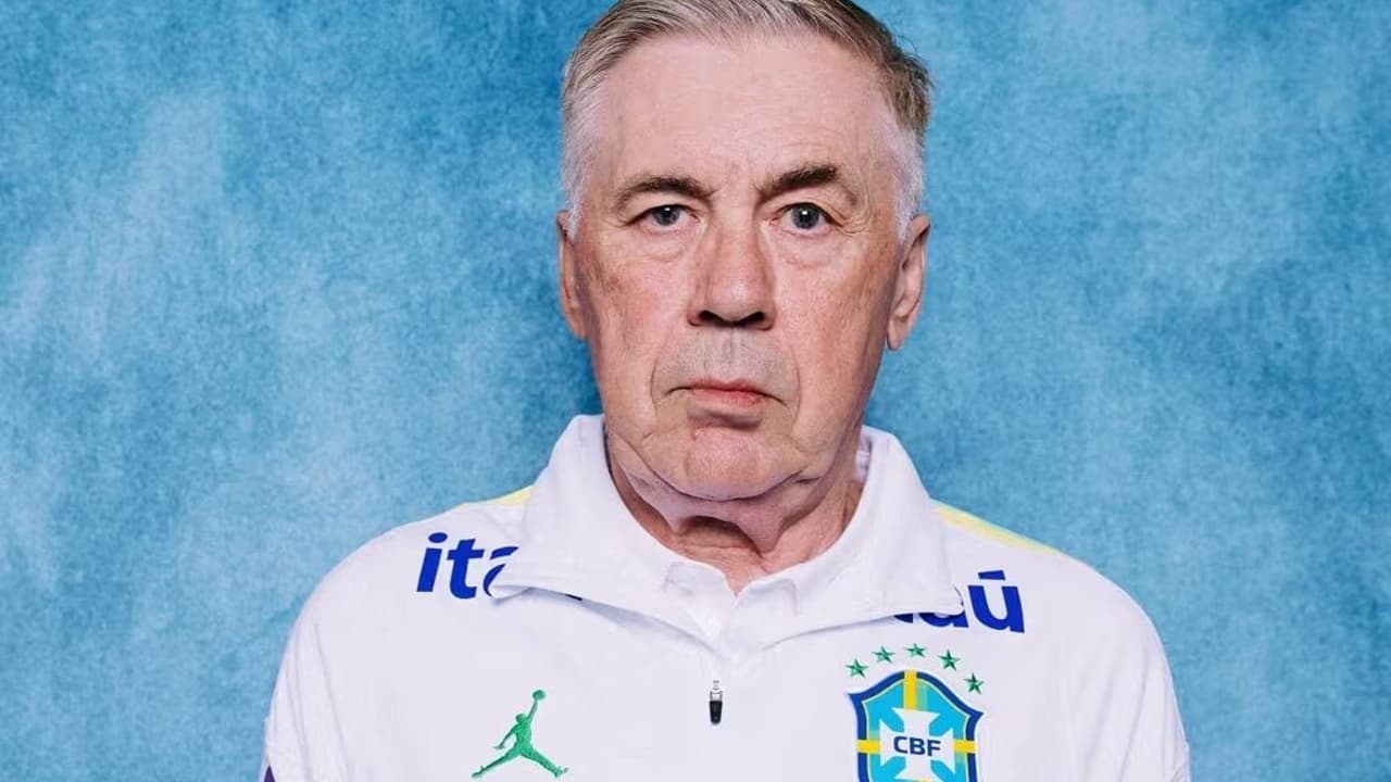 Ancelotti é classificado como o 27º mais bonito entre técnicos da Copa do Mundo