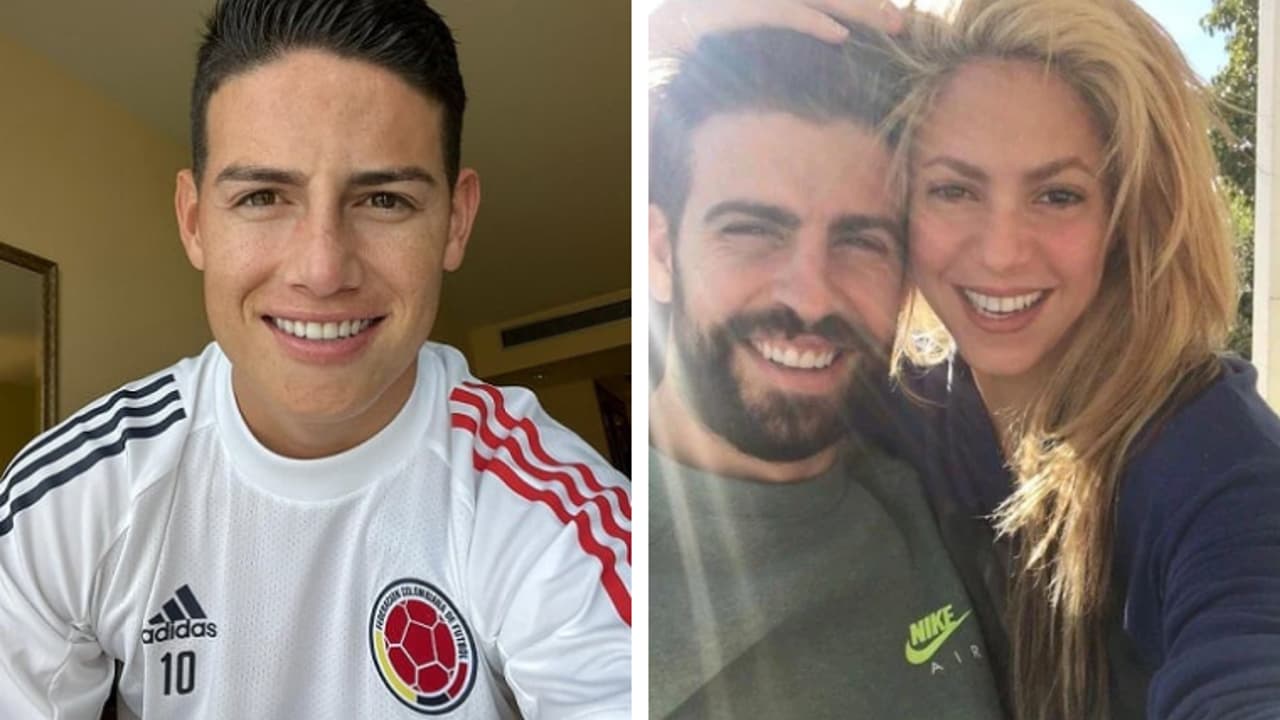James opina sobre indiretas a Piqué em músicas de Shakira e diz o que acha  do zagueiro espanhol - Lance!