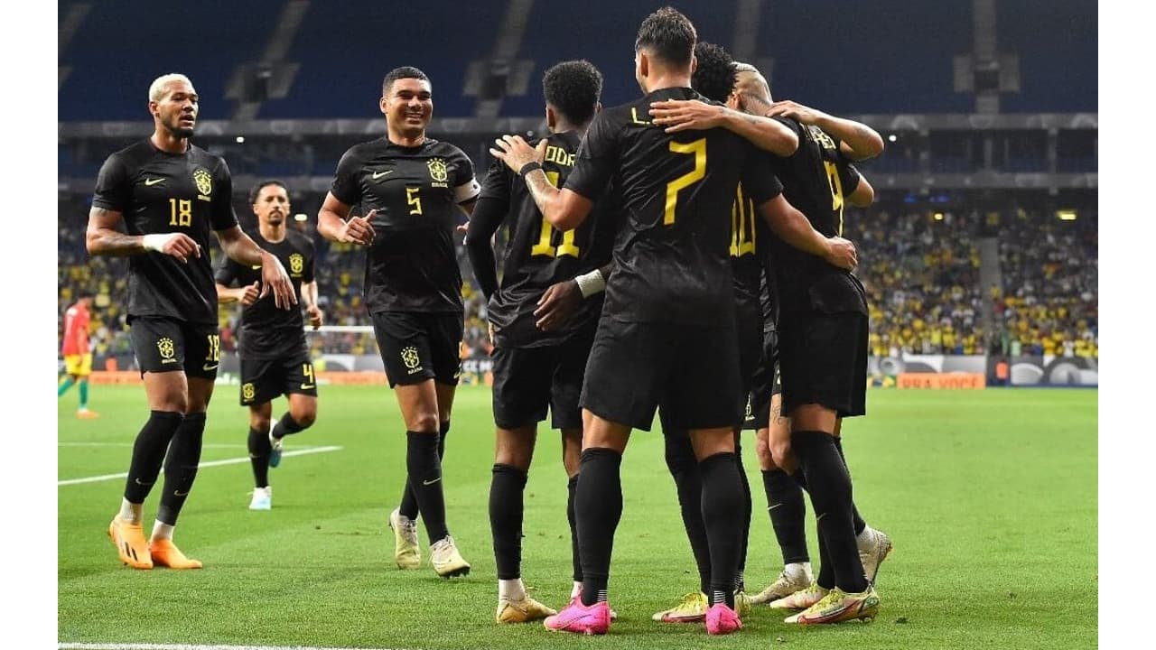 Com gol de estreante e de Vini Jr., Brasil goleia Guiné em amistoso que  marcou luta contra o racismo - Lance!