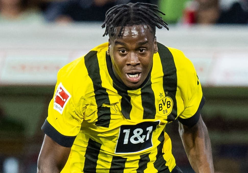 Jamie Gittens, do Borussia Dortmund