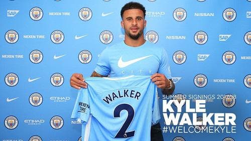 Alvo do Everton, Walker jogou por oito temporadas no Manchester City (Foto: Divulgação/Manchester City)