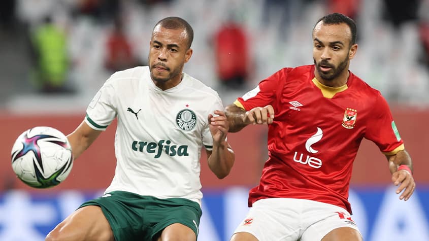 Palmeiras e Al-Ahly disputaram o terceiro lugar no Mundial de 2021 (Foto: Cesar Greco / Palmeiras)