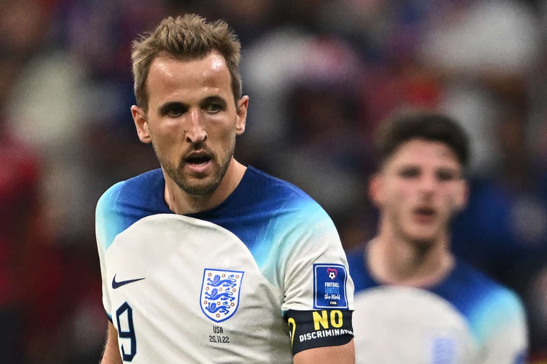 Harry Kane nunca venceu nenhum troféu pela seleção inglesa (Foto: Paul ELLIS / AFP)