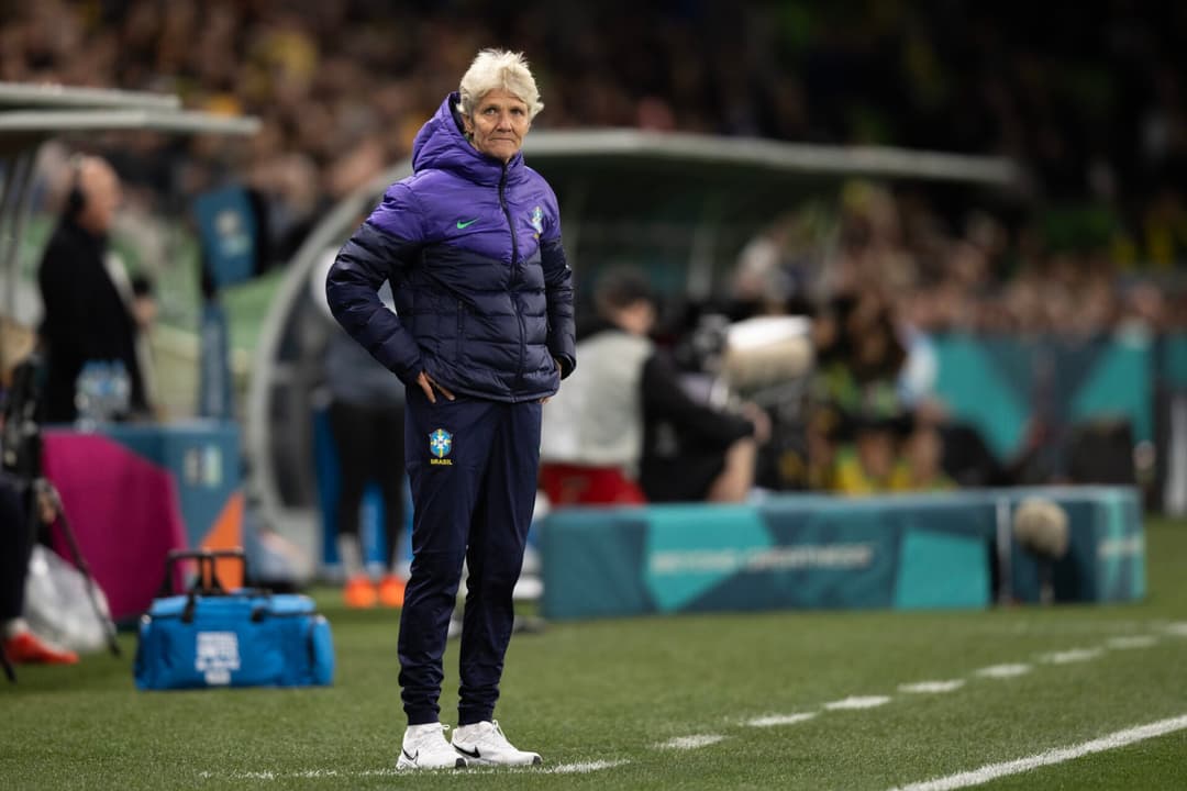 Pia Sundhage - Jamaica x Brasil - Copa do Mundo Feminina 2023