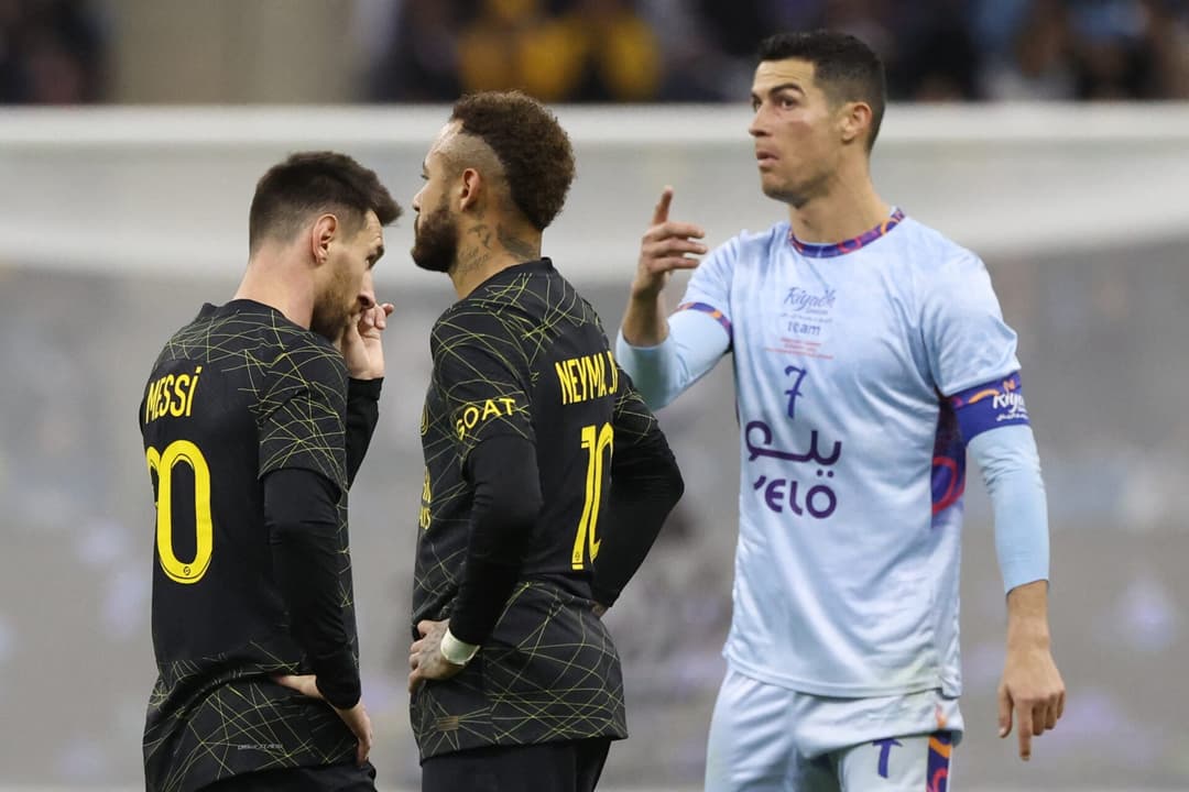Messi, Neymar e Cristiano Ronaldo
