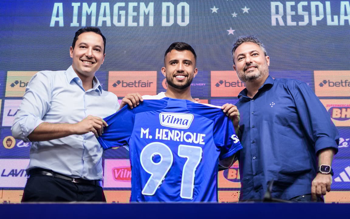 Problema conjugal de Matheus Henrique não afeta negociação com o Cruzeiro.