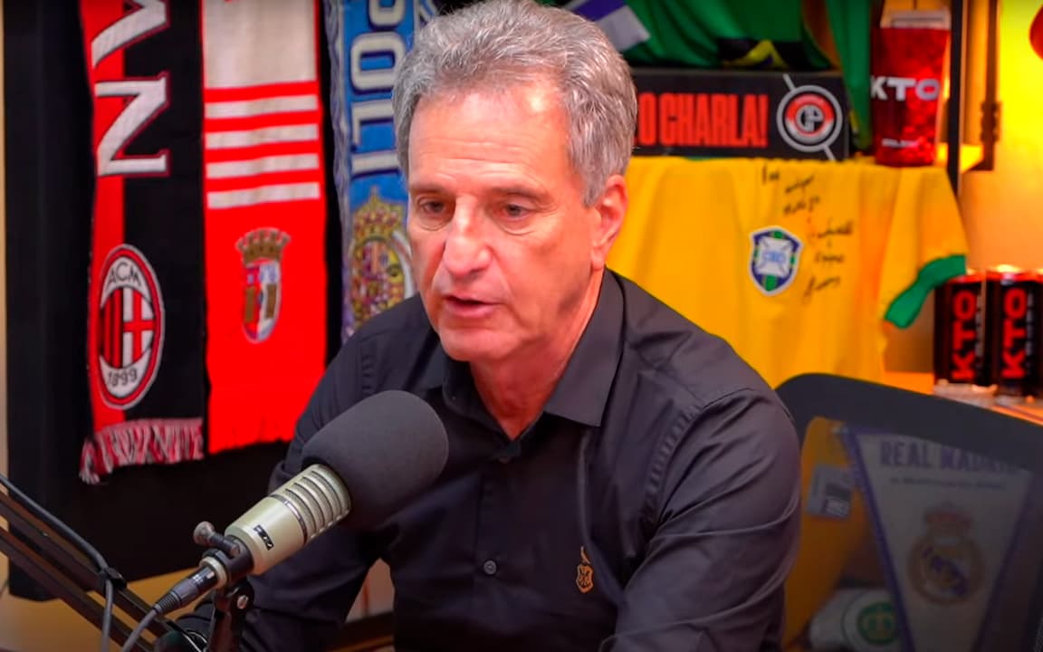 Presidente do Flamengo fala sobre possíveis contratações de Claudinho e Paquetá