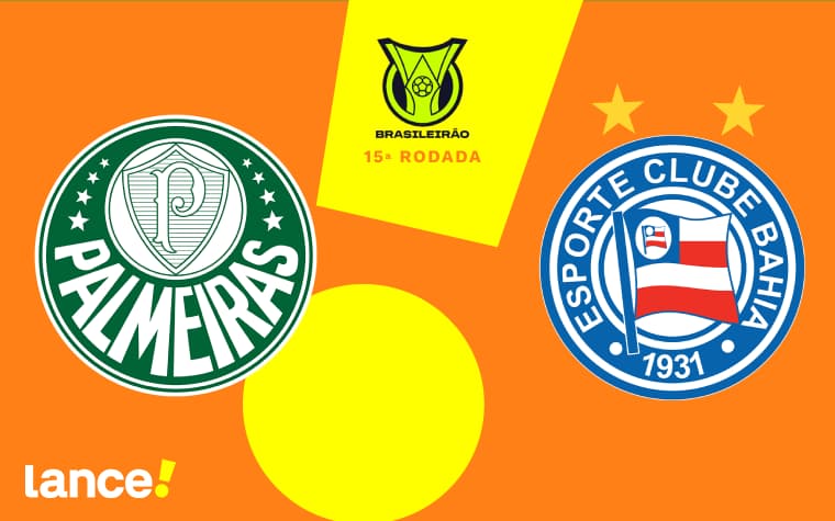 Palmeiras x Bahia: transmissão, horário e escalações do jogo pelo Brasileirão.