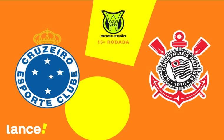 Transmissão, horário e escalações de Cruzeiro x Corinthians pelo Brasileirão