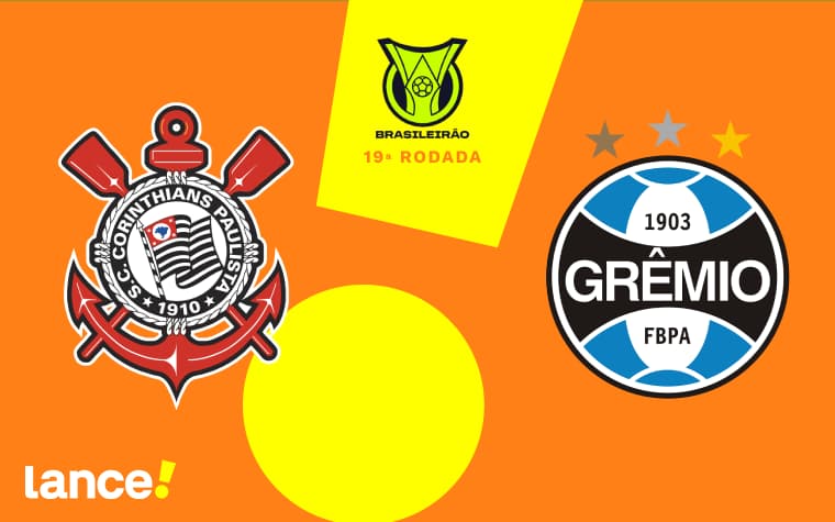 Transmissão, Horário e Escalações: Corinthians x Grêmio pelo Brasileirão