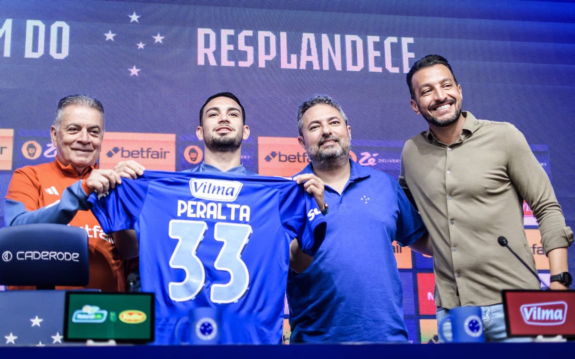 Destaque no Cruzeiro, Fabrizio Peralta celebra: Realização de um sonho