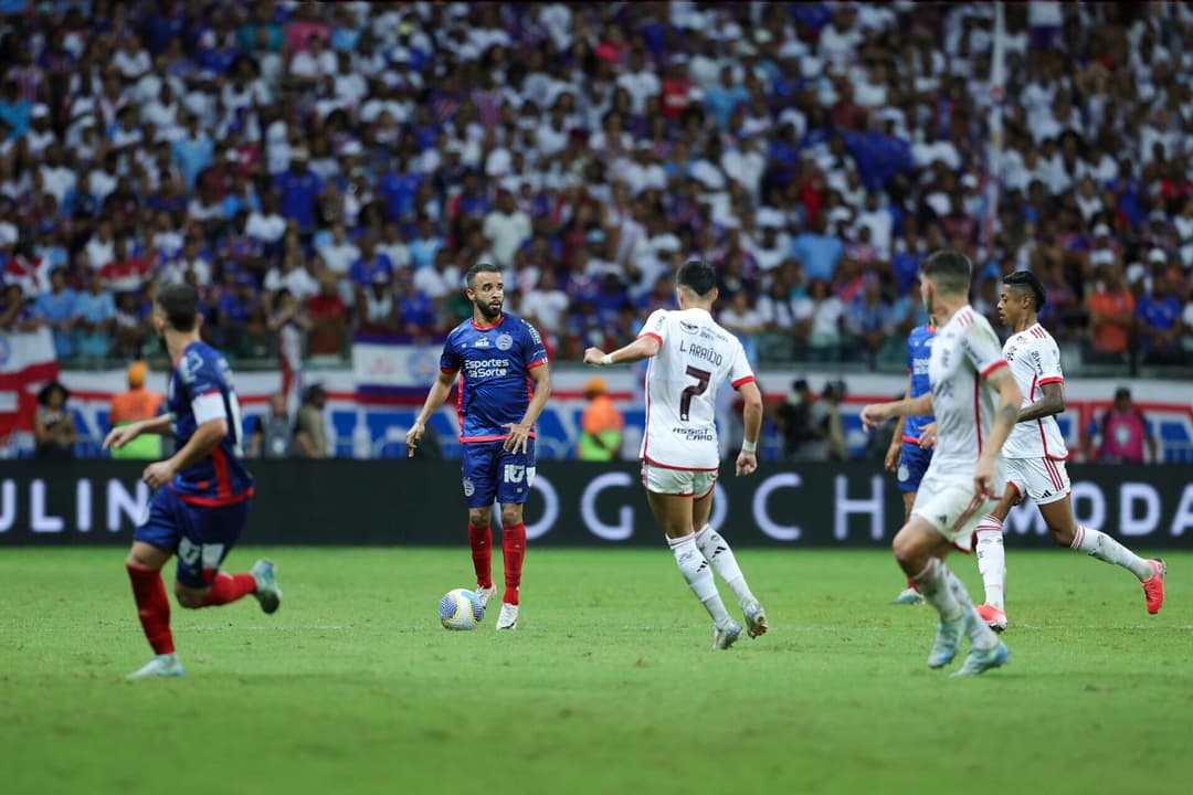 Bahia e Flamengo, na Arena Fonte Nova, pelas quartas da Copa do Brasil 2024 (Foto: Rafael Rodrigues / EC Bahia)