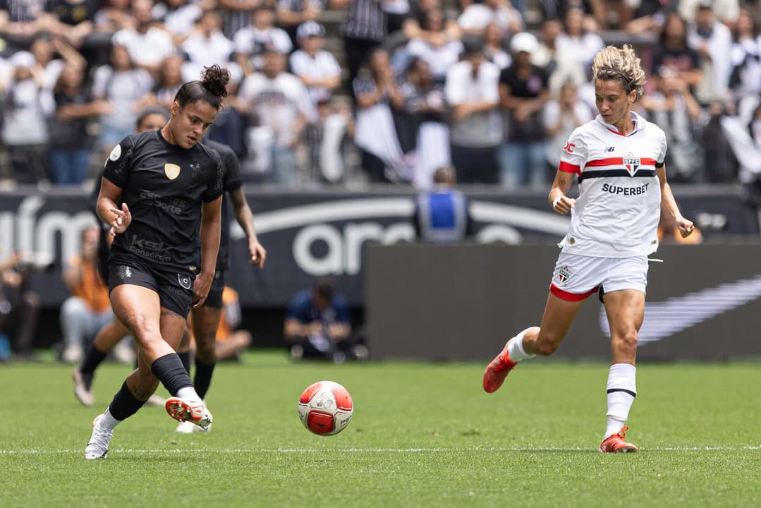 Corinthians x São Paulo fizeram semifinal paulistão Feminino