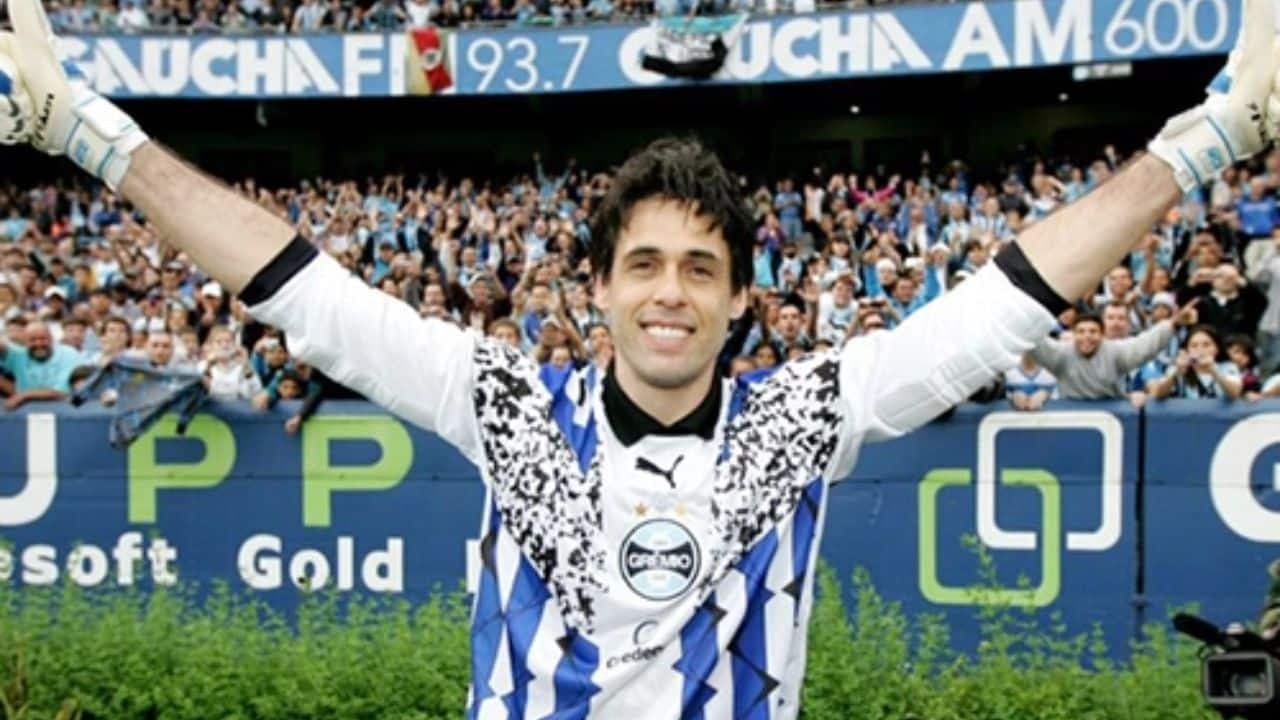 Danrlei, ex-goleiro do Grêmio. (Foto: Divulgação/Grêmio FBPA)