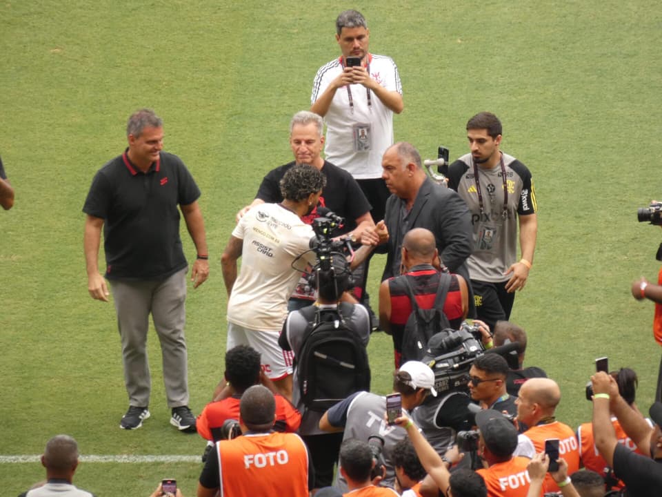 Braz Marcos Braz defende volta de Gabigol ao Flamengo: ‘Poderia se pensar’