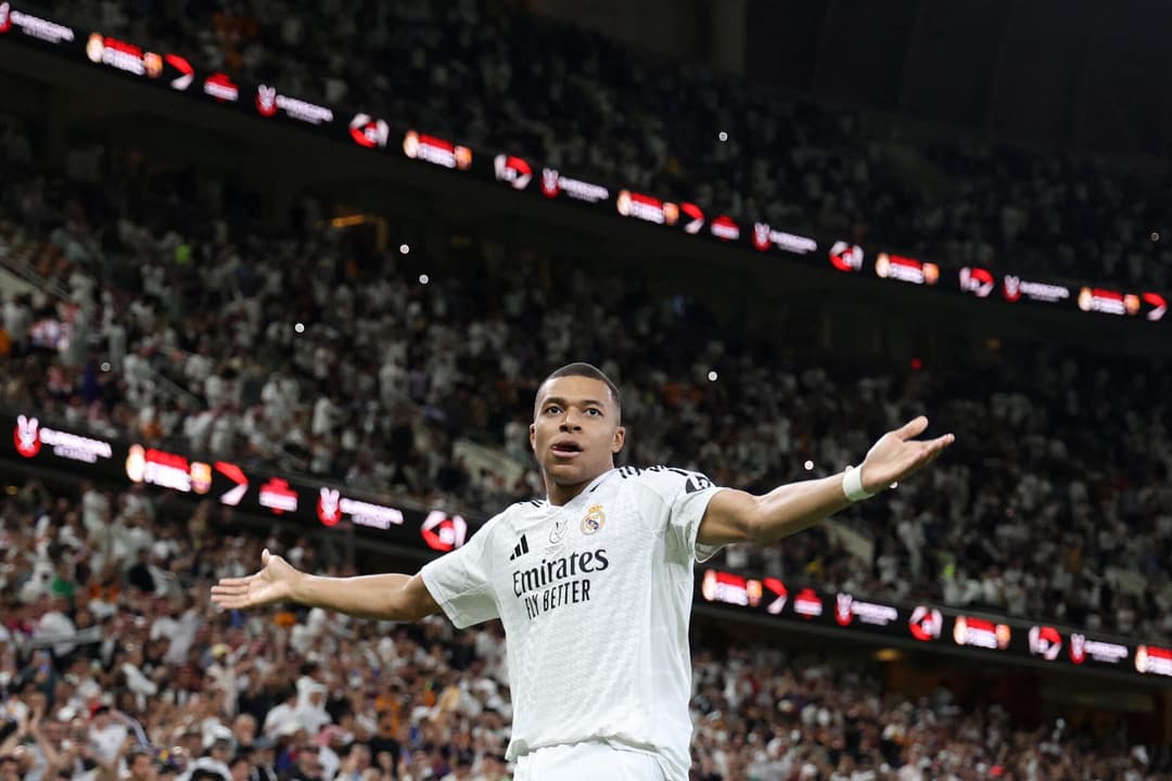 Mbappé joga hoje? Veja prováveis escalações de Real Madrid x Al-Hilal (Foto: Haitham Al-Shukairi/AFP)