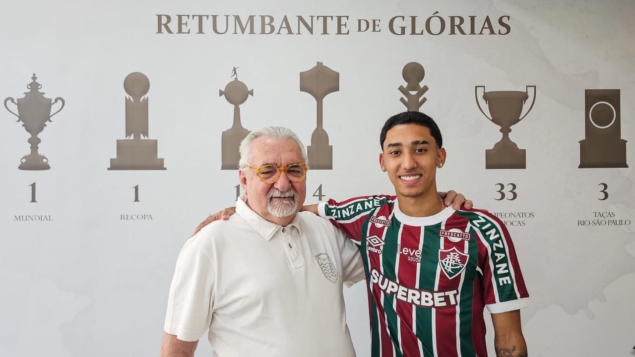 Isaque renova com o Fluminense (Daniel Perpétuo/FFC)