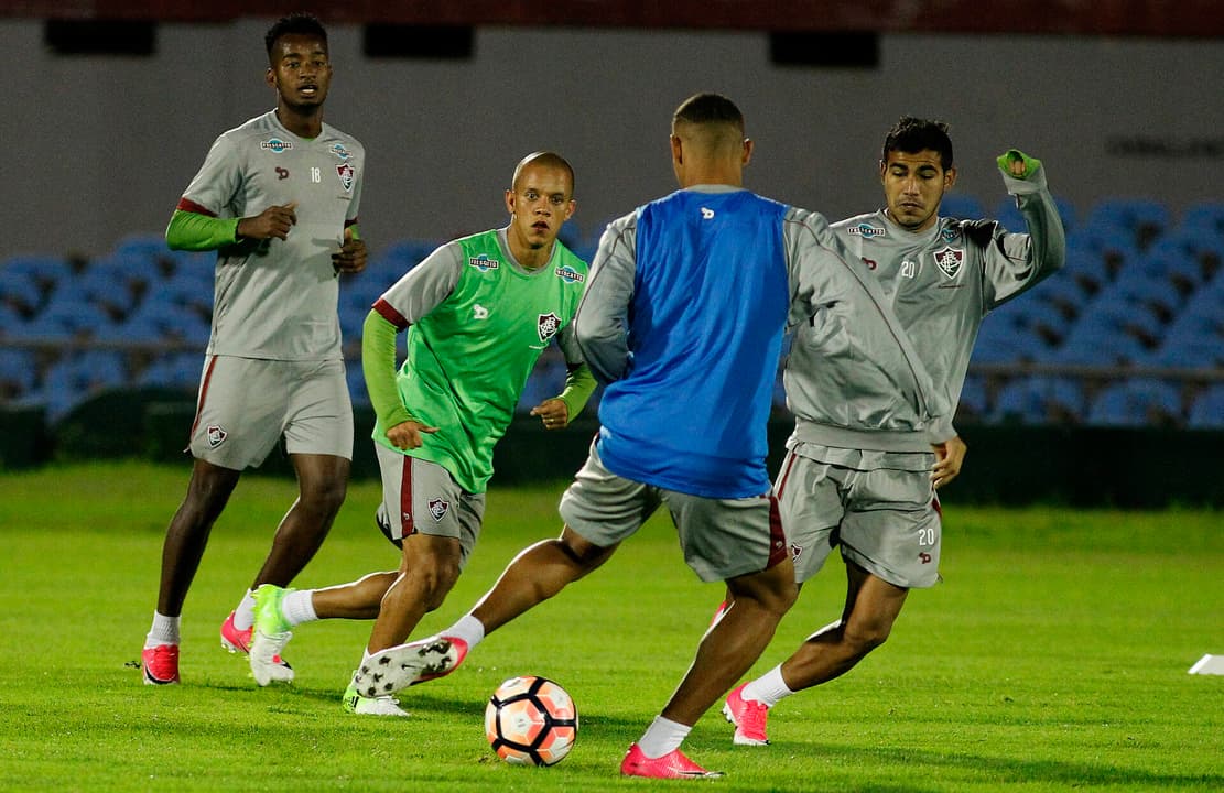 Sornoza e Orejuela, do Fluminense, convocados pela seleção do Equador. (Foto: Nelson Perez/FFC)
