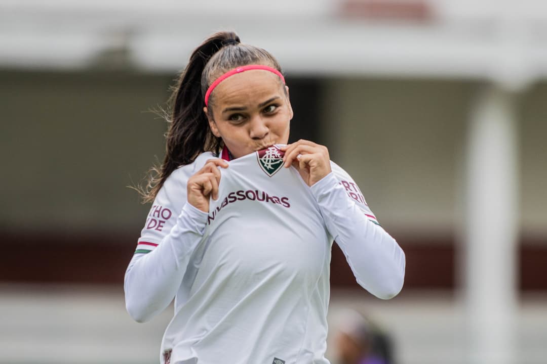 Letícia Moreno, hoje do Cruzeiro, quando atuava pelo Fluminense