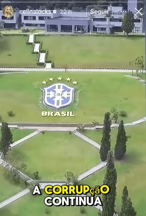 Publicação de esposa de Ronaldo Fenômeno