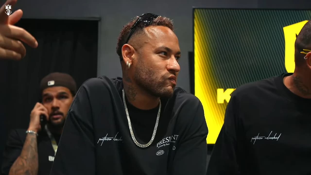 Neymar em partida do Fúria (Foto: Reprodução/PodPah)