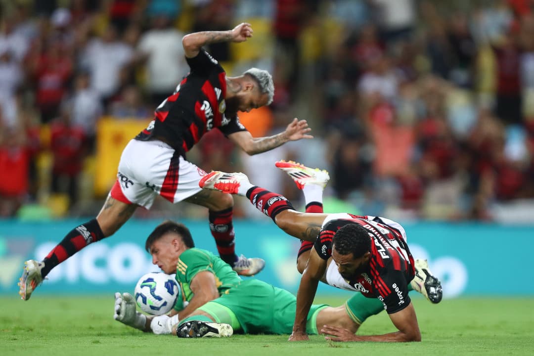 Flamengo x Internacional. Sergio Rochet. Fotos: Gilvan de Souza/Flamengo