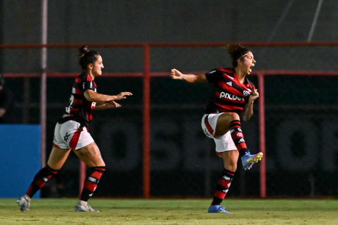 Palmeiras vence o Flamengo pelo Brasileirão Feminino (Foto: Divulgação/CBF)