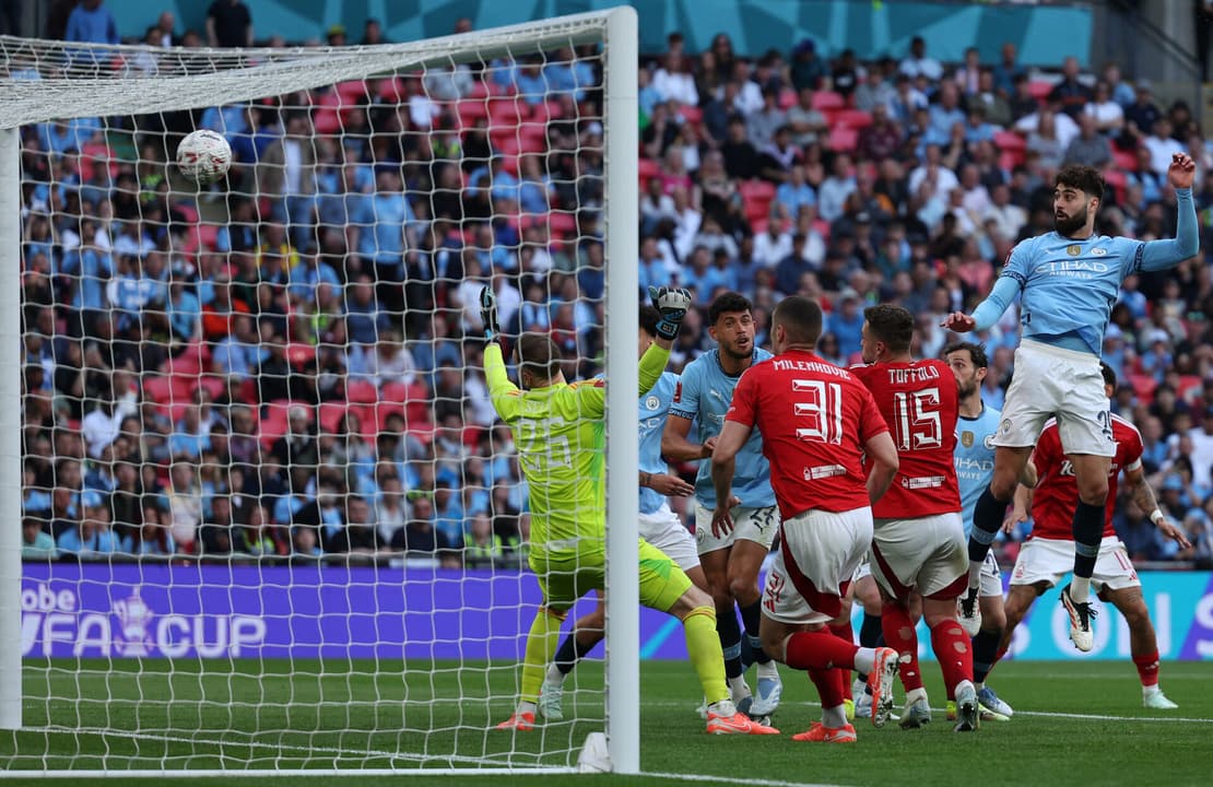 Gol Gvardiol - Manchester City x Nottingham Forrest