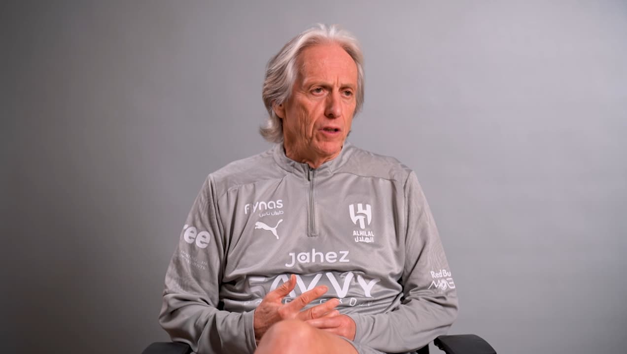Jorge Jesus, em entrevista para a Fifa