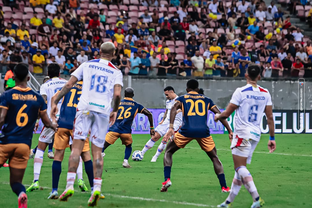 Partida entre Retrô e Fortaleza, pela Copa do Brasil de 2025 (Foto: Matheus Amorim/Fortaleza EC)